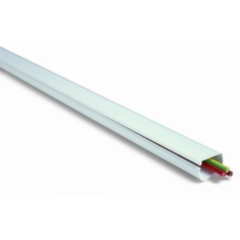 Canal instalaciones. Mediano 18x11 mm Adhesivo