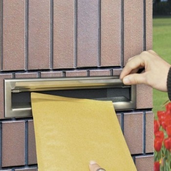 BOCACARTAS ALUMINIO COLOR PLATA