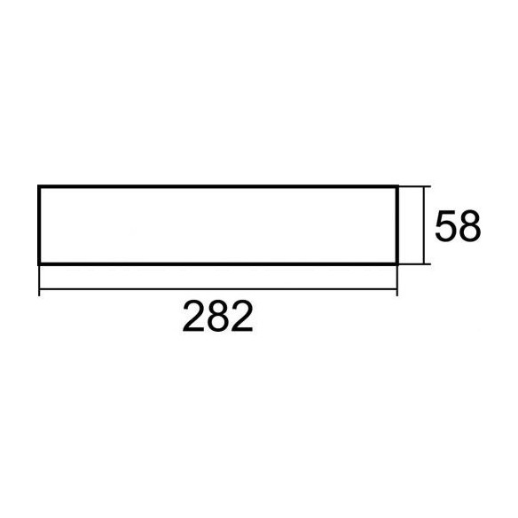 BOCACARTAS ALUMINIO COLOR PLATA