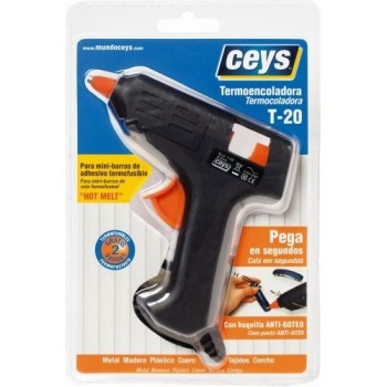 CEYS PISTOLA TERMOFUSIBLE MINI T-20