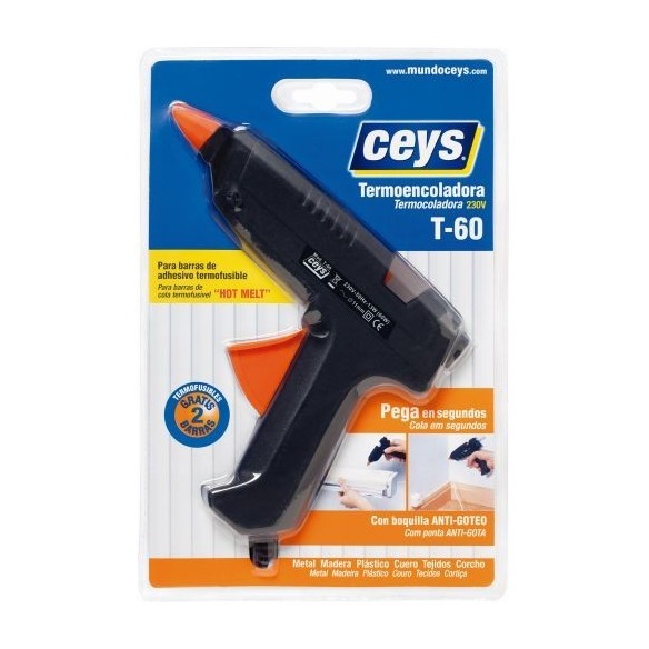 CEYS PISTOLA TERMOFUSIBLE T-60
