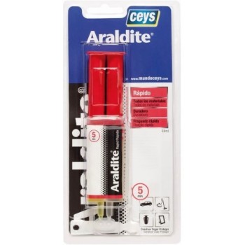 ARALDITE RAPIDO JERINGA BLISTER 24ML