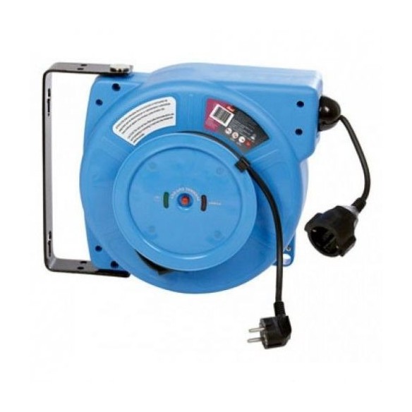 Enrollador compacto automático de fijación pared