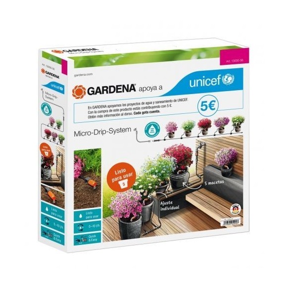 MDS Set para macetas S con el apoyo de UNICEF