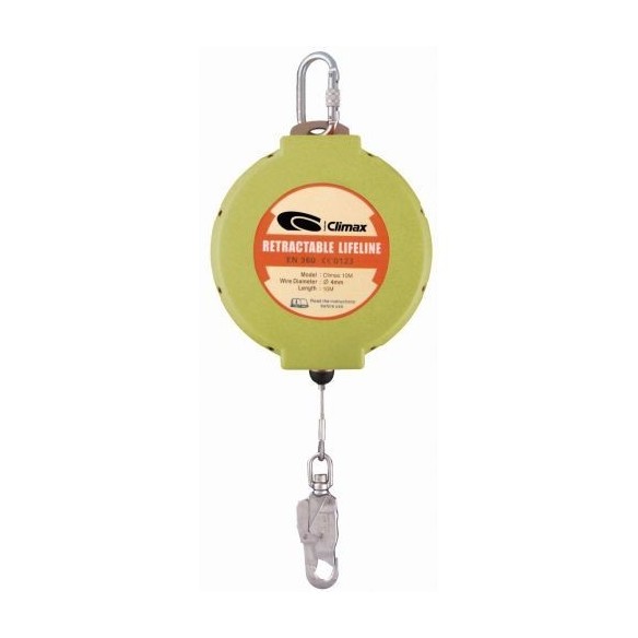 DISPOSITIVO ANTICAIDA RETRÁCTIL 10MT CLIMAX CX-2707003110