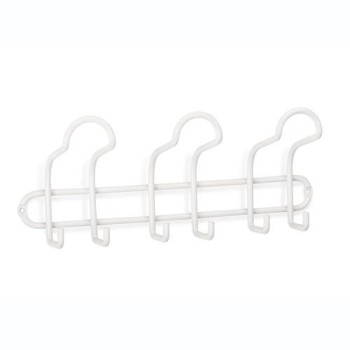 Mod.3719 Colgador acero 3 ganchos triples