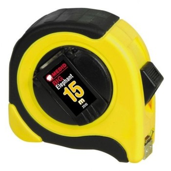 Flexómetro 15x25mm. Estuche ABS+elastollan. Magnetico