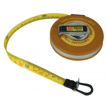 Cinta Métrica Fibra de Vidrio Estuche Metal+Piel