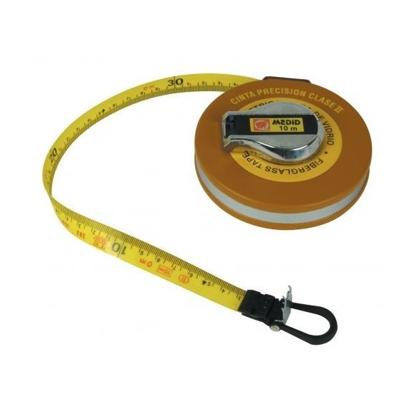 Cinta Métrica Fibra de Vidrio Estuche Metal+Piel