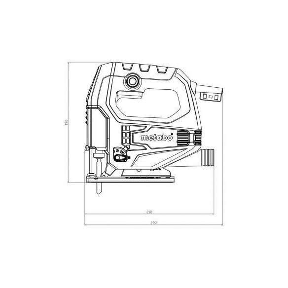 STEB 65 Quick Sierra de calar/Maletín profesional