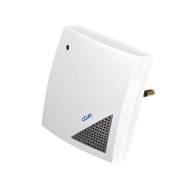 REPELE MOSQUITOS BLANCO POR ULTRASONIDOS COBERTURA 25M² COATI