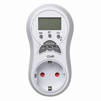 MINI PROGRAMADOR DIGITAL SEMANAL BLANCO COATI