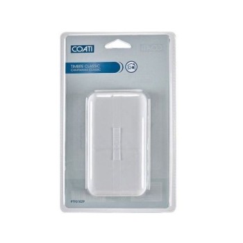 TIMBRE CLASSIC SONIDO DING-DONG 230V/50Hz BLANCO Coati 2