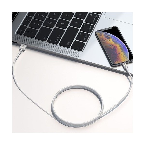 Cable Lightning - USB A Blanco 1M Simon