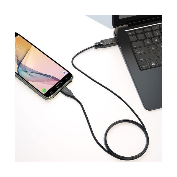 Cable USB 3.1 A - USB C Negro 1M Simon