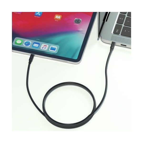 Cable USB 3.1 C - USB C Negro 1M Simon