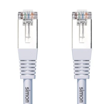 Cable Ethernet RJ45 Categoría 6 Blanco 3M Simon