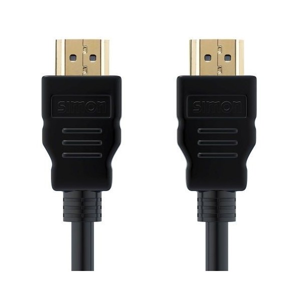 Cable HDMI 2.0 A-A Negro 1.5M Negro Simon