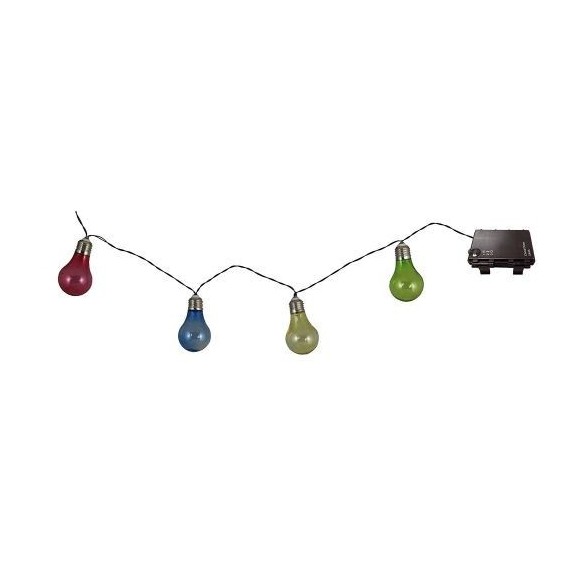 Guirnalda Decorativa Bombillas Colores Luxform