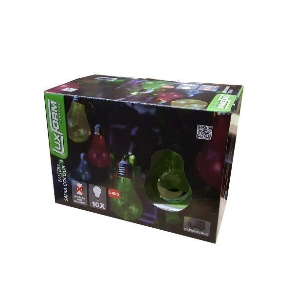 Guirnalda Decorativa Bombillas Colores Luxform