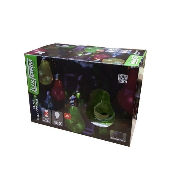 Guirnalda Decorativa Bombillas Colores Luxform