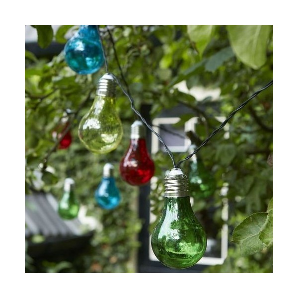 Guirnalda Decorativa Bombillas Colores Luxform