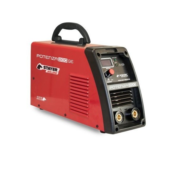 Equipo de soldadura Inverter Profesional MMA Electrodo POTENZA 200 K