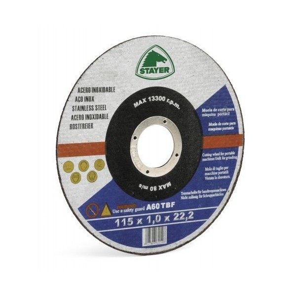 Disco abrasivo profesional para Inox-metal extrafino