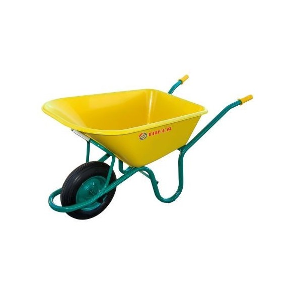 C1/570 Bandeja Nylon Amarilla con rueda neumatica