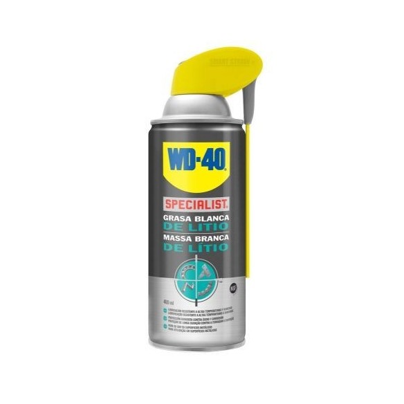 WD-40 Specialist Grasa Blanca de Litio 400ml Doble Acción