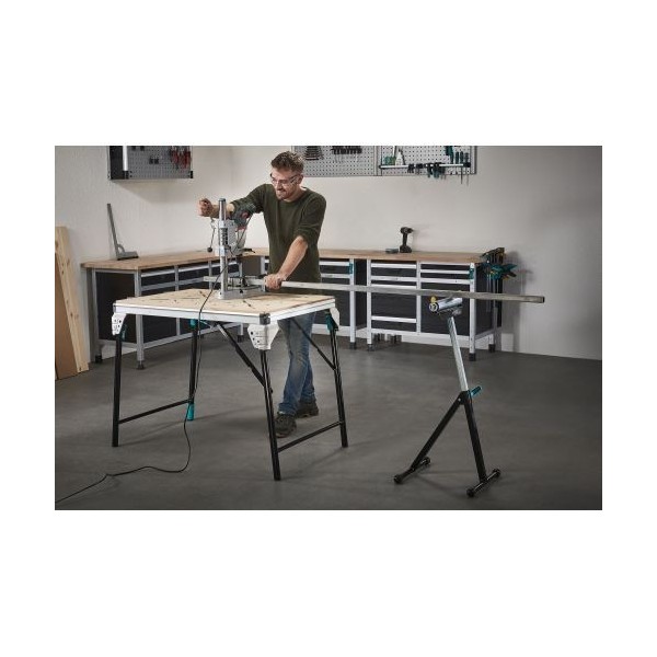 Caballete con rodillo