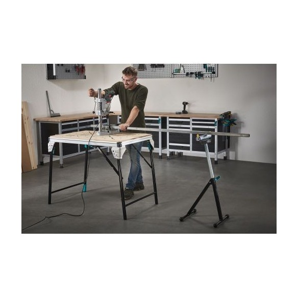 Caballete con rodillo