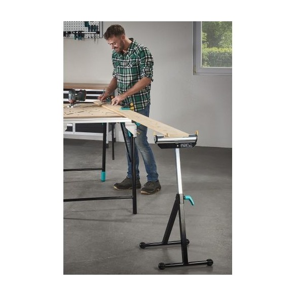 Caballete con rodillo