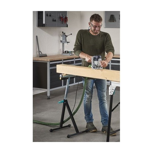 Caballete con rodillo