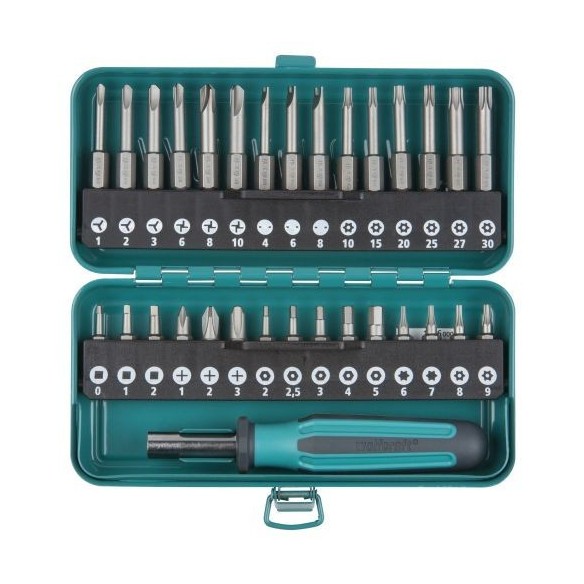 Caja de puntas de seguridad combinadas Solid de 31 piezas