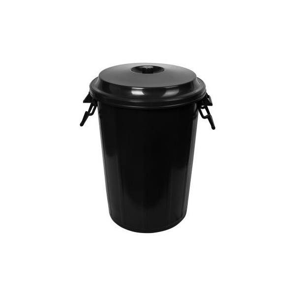 CUBO CALLE 100 L. CON TAPA Ref.6617